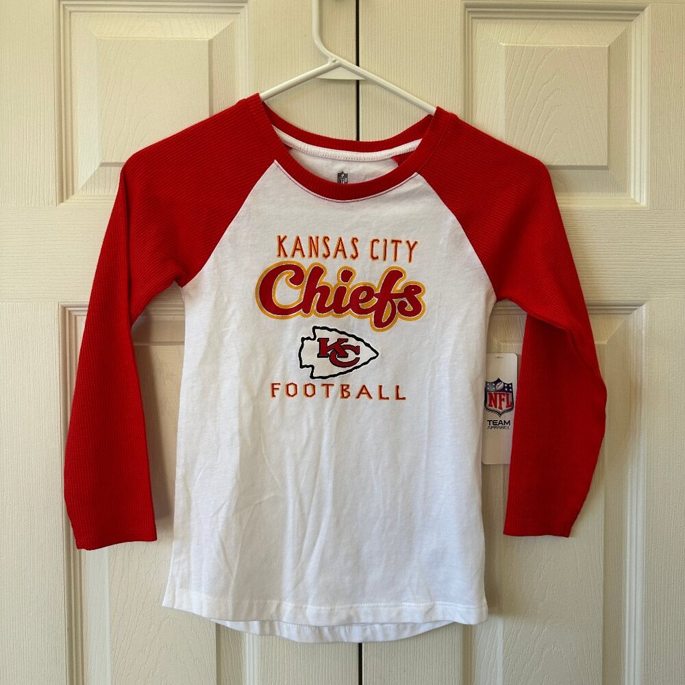 Kansas City Chiefs Kids Shirt Size 6/6X